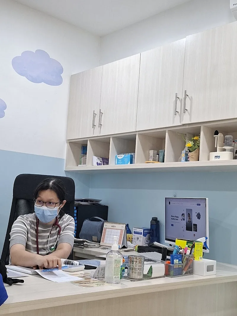 Consultation desk at Little Eden Child Specialist Clinic